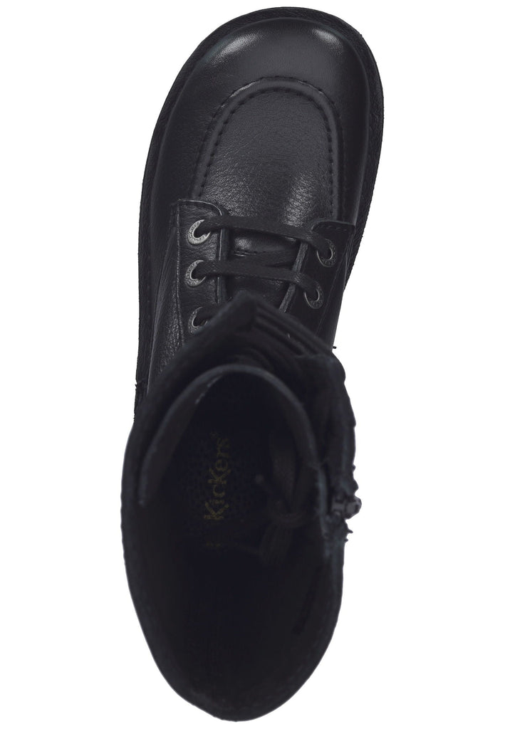 Kickers Stiefel Leder Schwarz