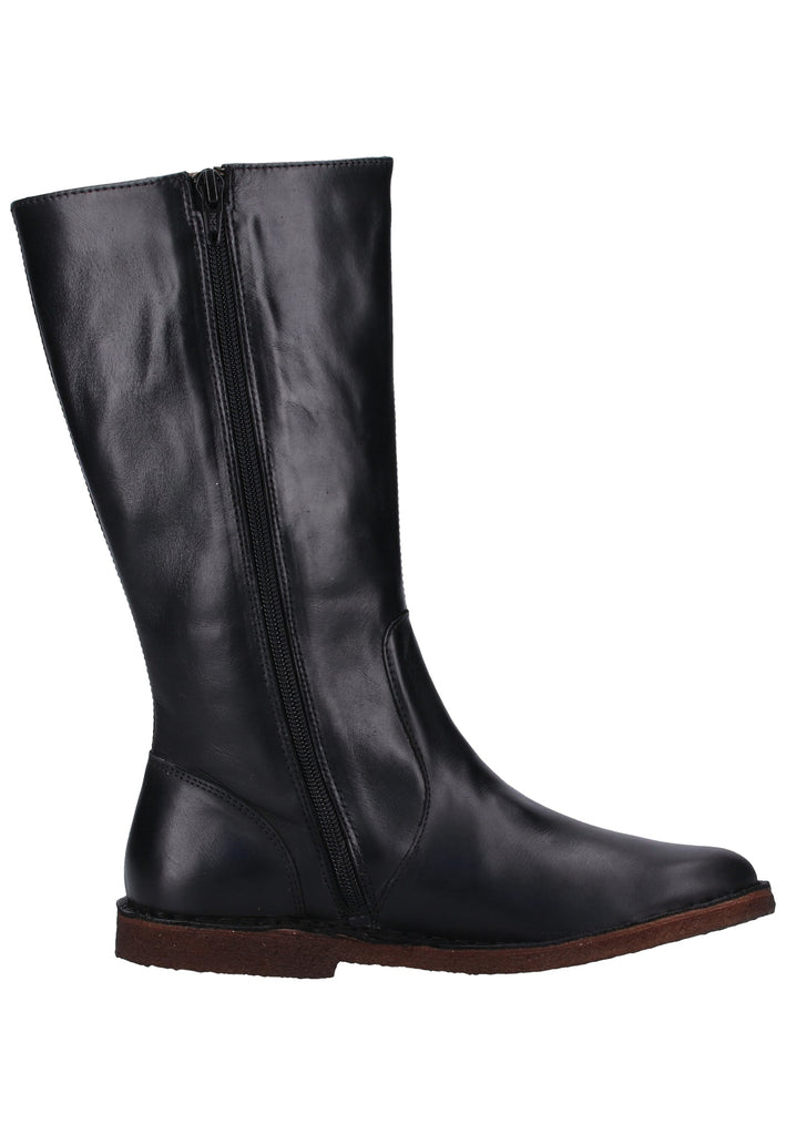 Kickers Stiefel Leder Schwarz