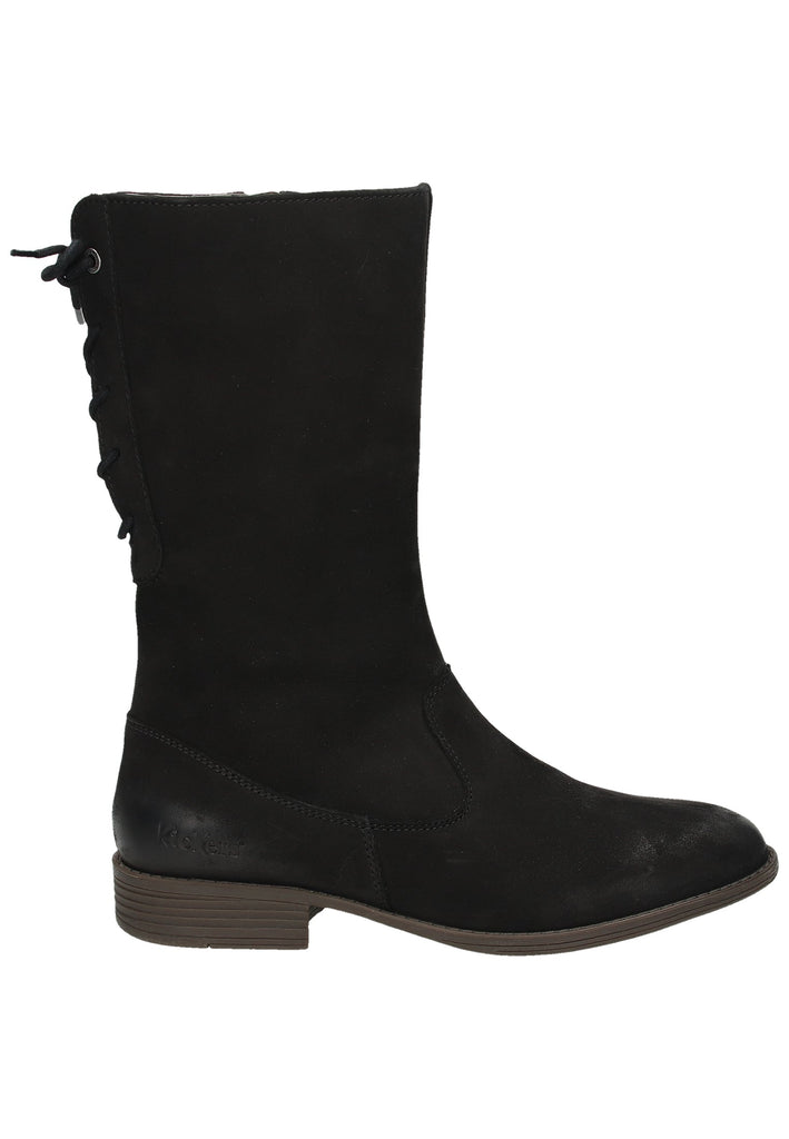 Kickers Stiefel Leder Schwarz