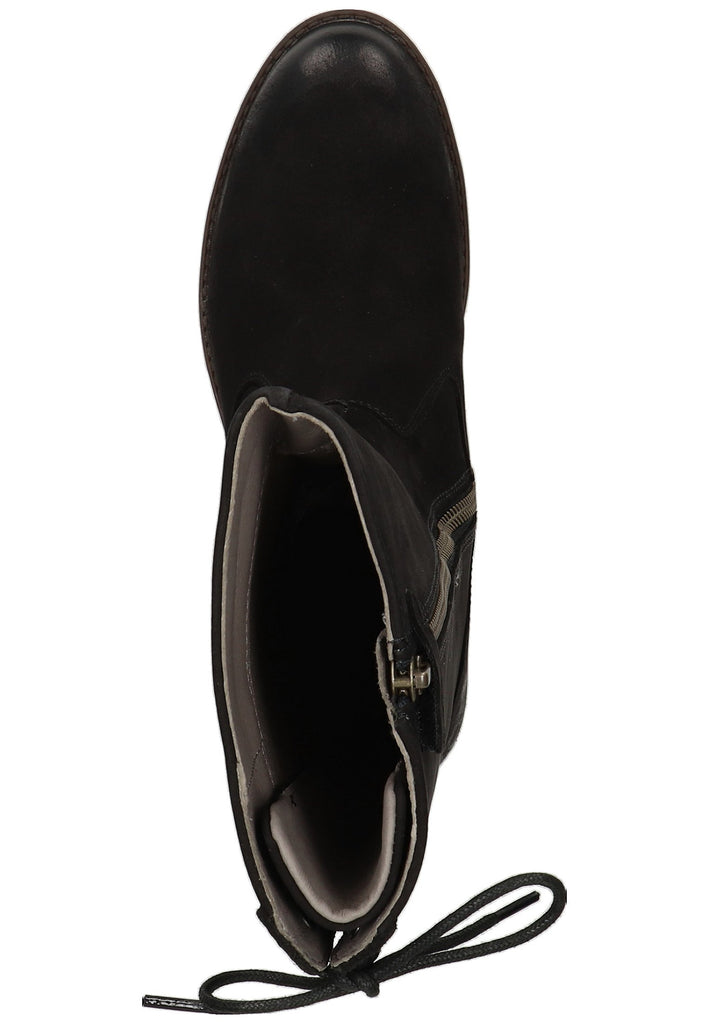 Kickers Stiefel Leder Schwarz