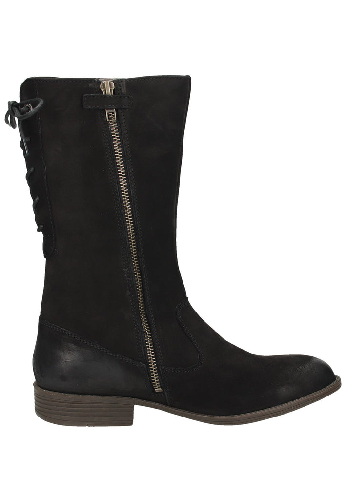 Kickers Stiefel Leder Schwarz