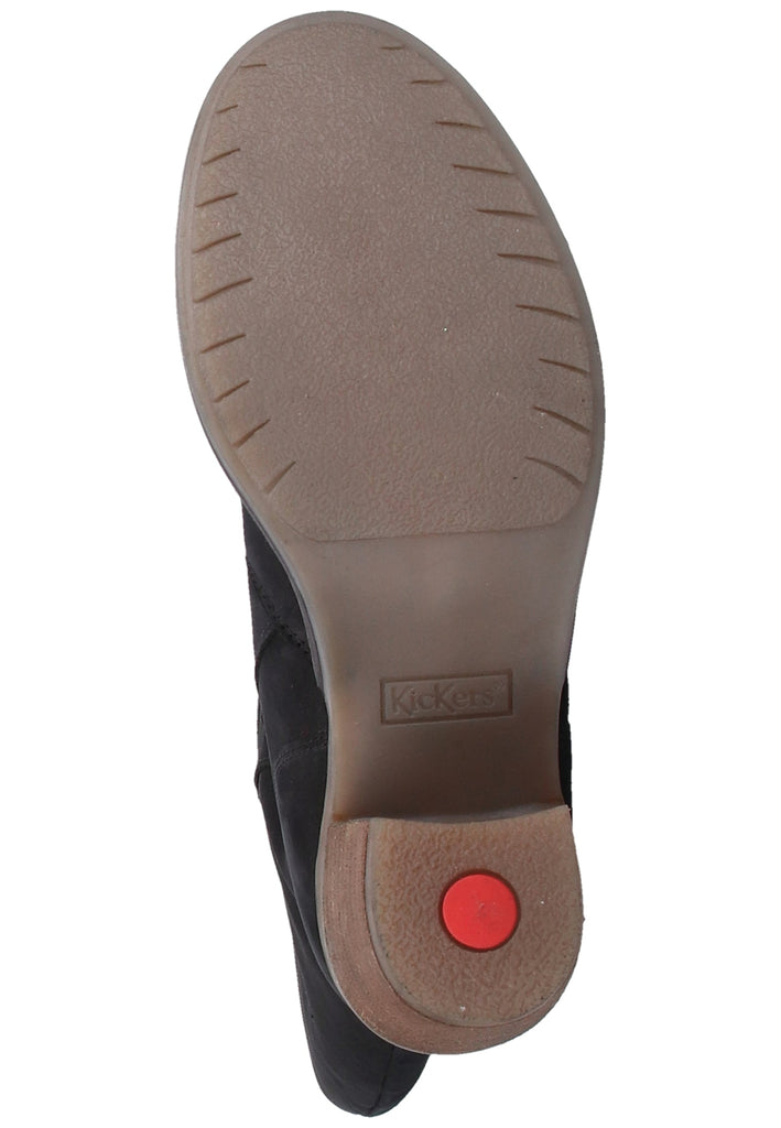 Kickers Stiefel Leder Schwarz