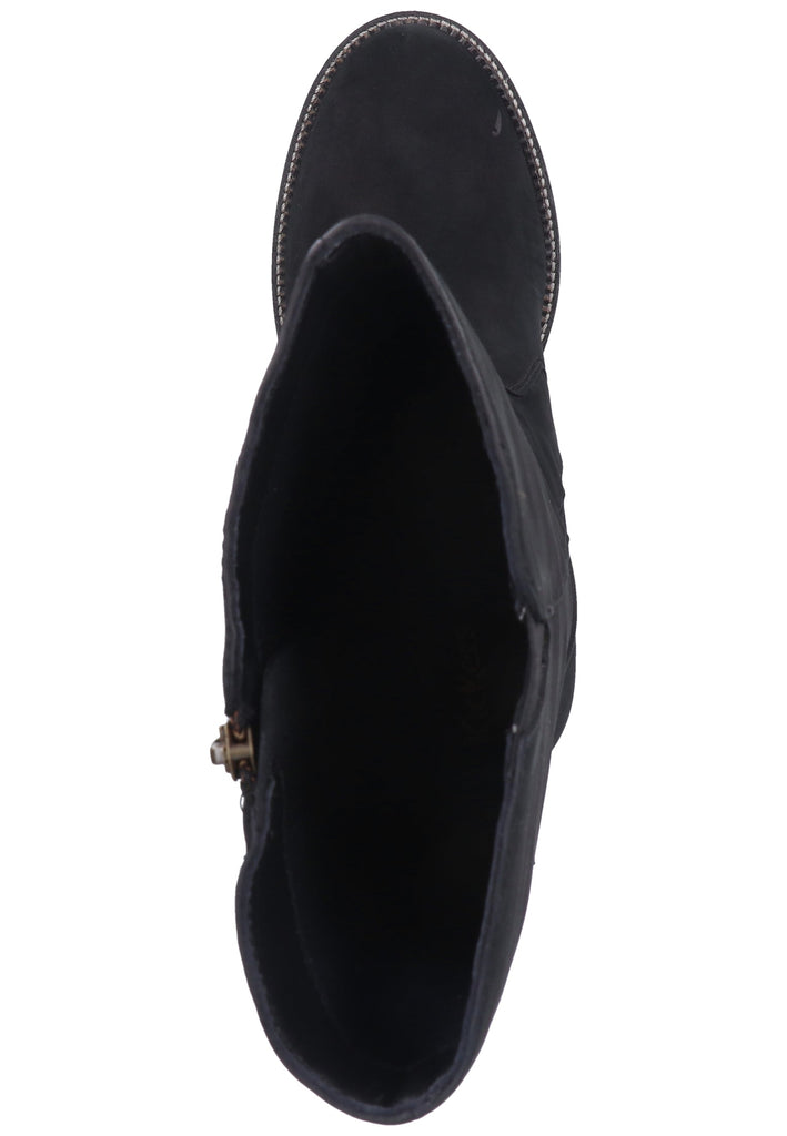 Kickers Stiefel Leder Schwarz