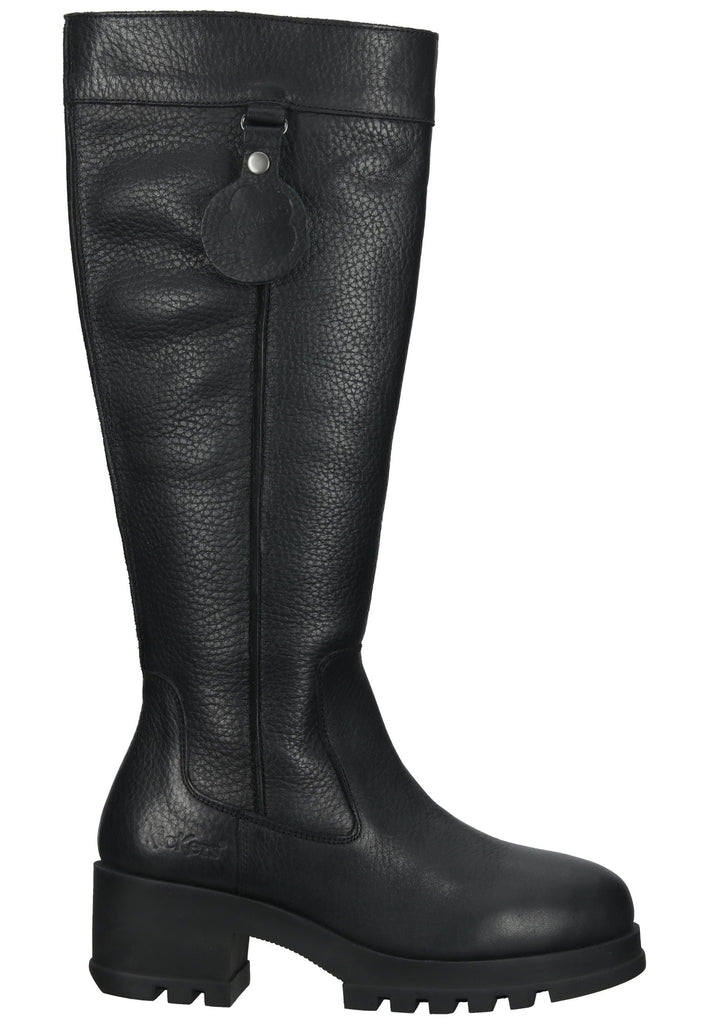 Kickers Stiefel Leder Schwarz