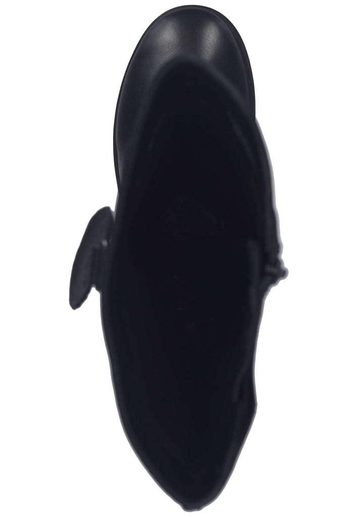 Kickers Stiefel Leder Schwarz