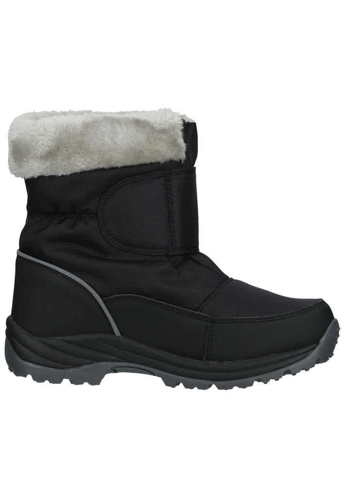 Kickers Stiefel Lederimitat/Textil Schwarz Warmfutter