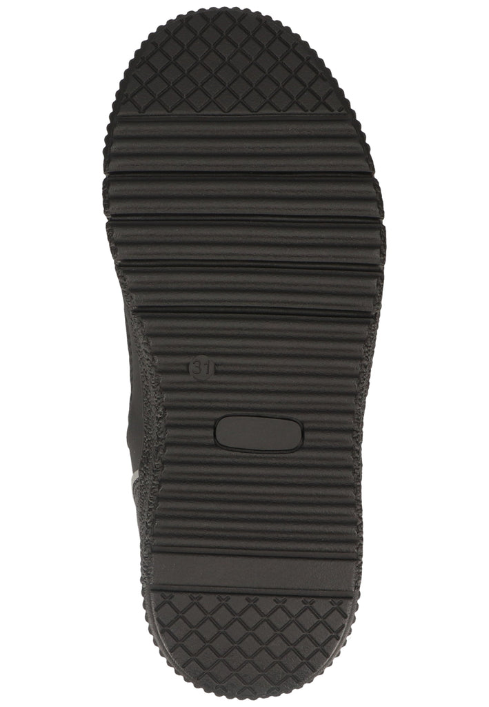 Kickers Stiefel Lederimitat/Textil Schwarz Warmfutter