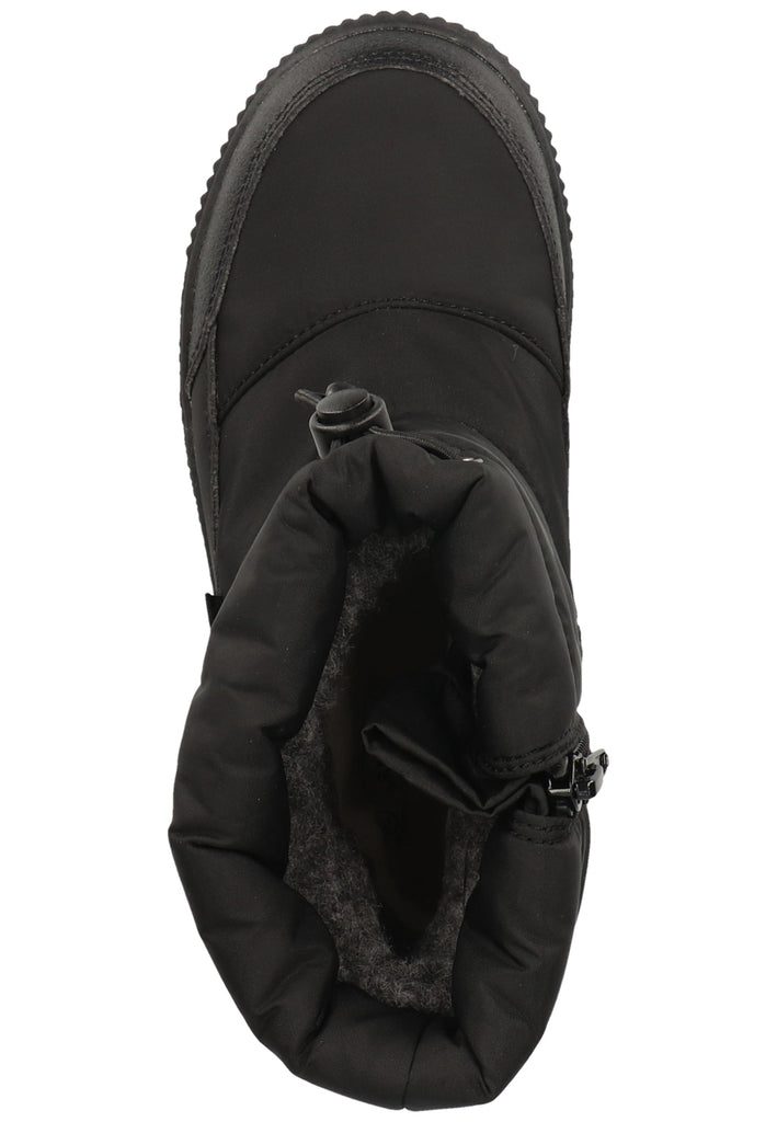 Kickers Stiefel Lederimitat/Textil Schwarz Warmfutter