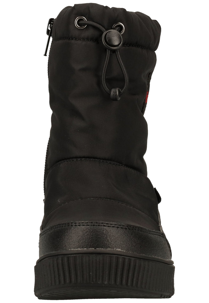 Kickers Stiefel Lederimitat/Textil Schwarz Warmfutter