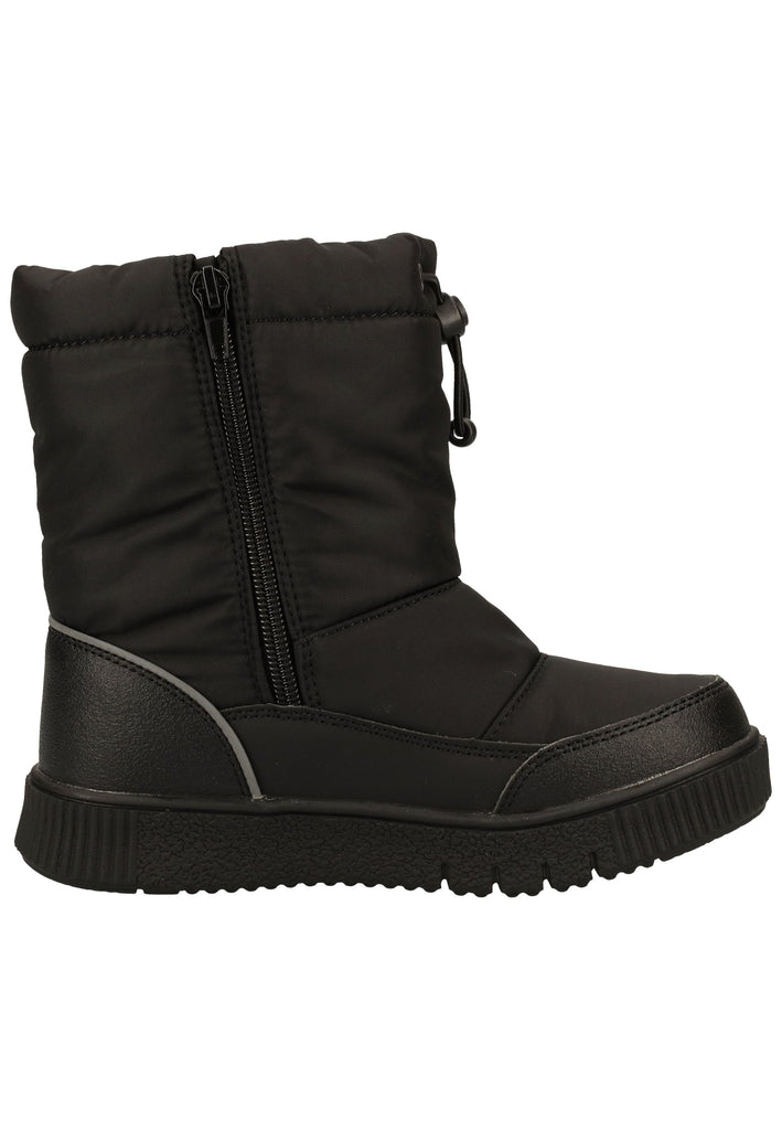 Kickers Stiefel Lederimitat/Textil Schwarz Warmfutter