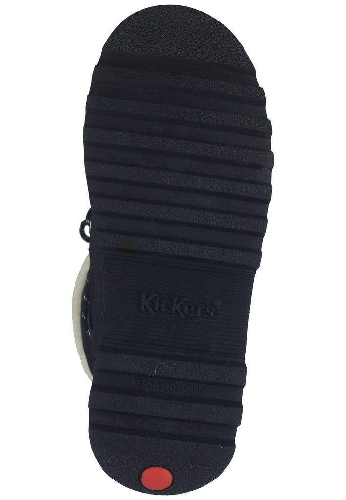 Kickers Stiefel Nylon Schwarz Warmfutter