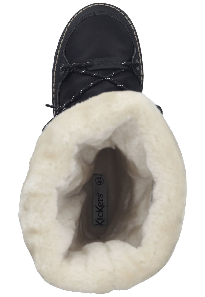 Kickers Stiefel Nylon Schwarz Warmfutter