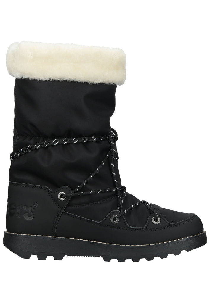 Kickers Stiefel Nylon Schwarz Warmfutter