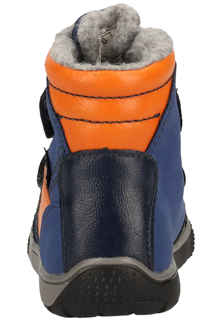Kickers Stiefel Textil Blau Warmfutter