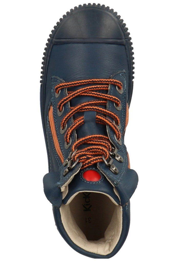 Kickers Stiefelette Leder Blau