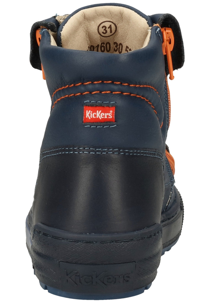 Kickers Stiefelette Leder Blau
