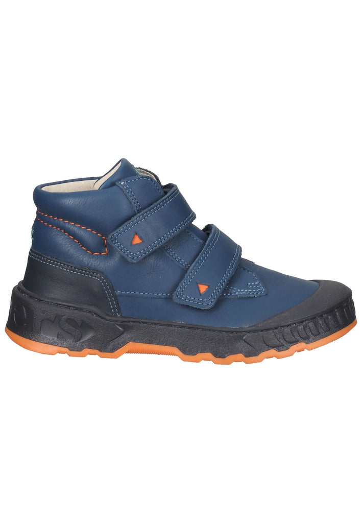 Kickers Stiefelette Leder Blau/Orange