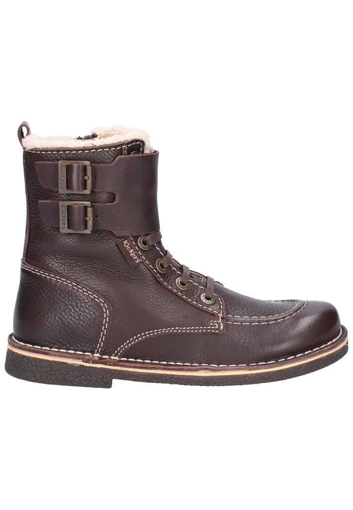 Kickers Stiefelette Leder Braun