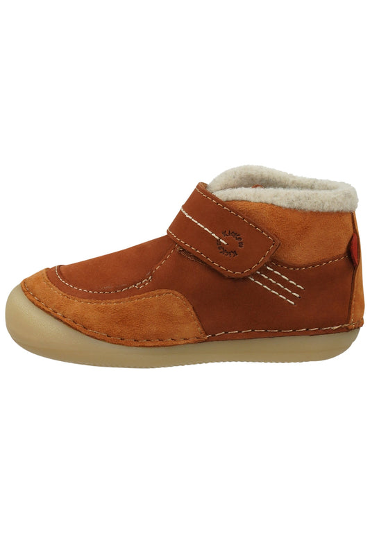 Kickers Stiefelette Leder Braun Warmfutter