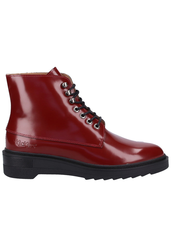 Kickers Stiefelette Leder Rot