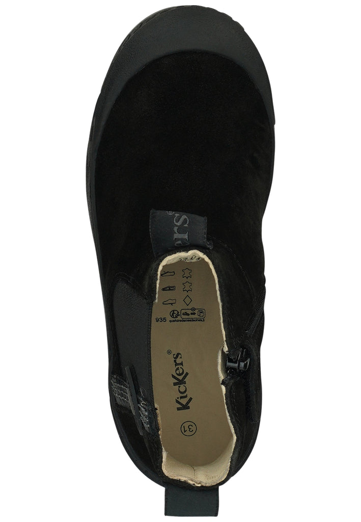 Kickers Stiefelette Leder Schwarz