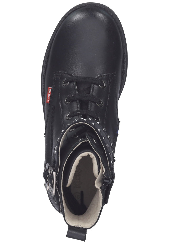 Kickers Stiefelette Leder Schwarz