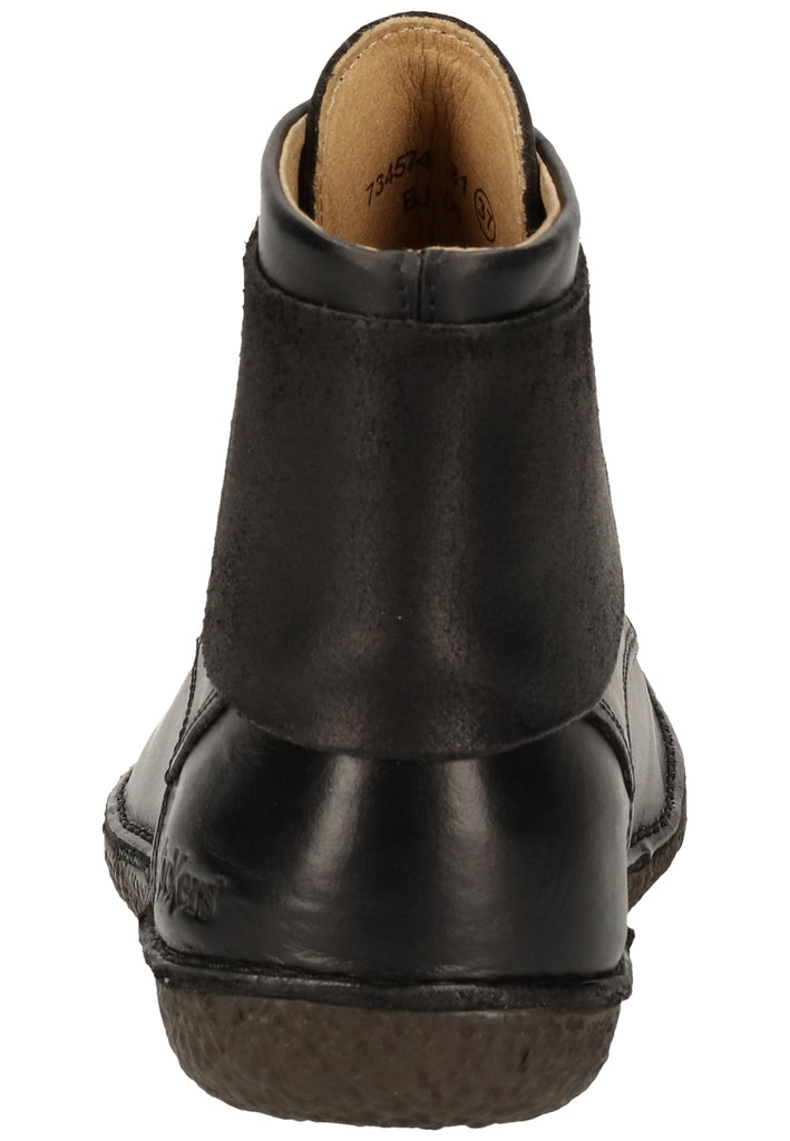 Kickers Stiefelette Leder Schwarz