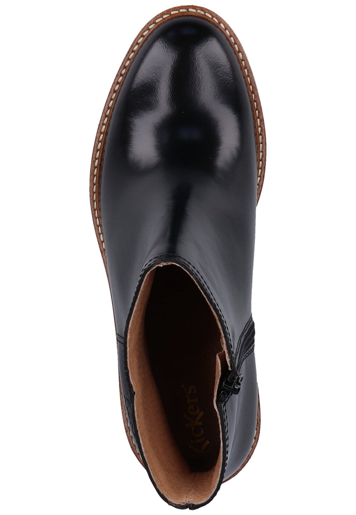 Kickers Stiefelette Leder Schwarz