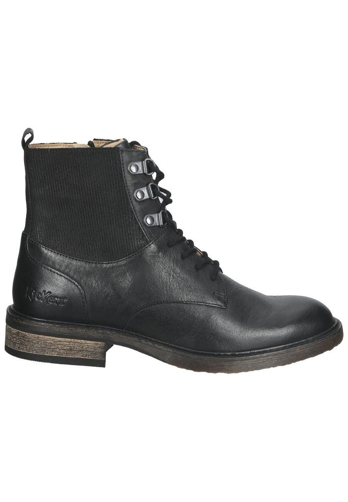 Kickers Stiefelette Leder Schwarz