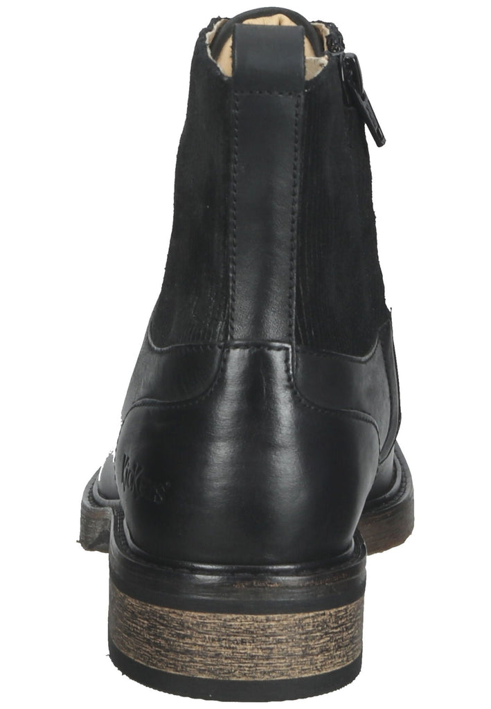 Kickers Stiefelette Leder Schwarz