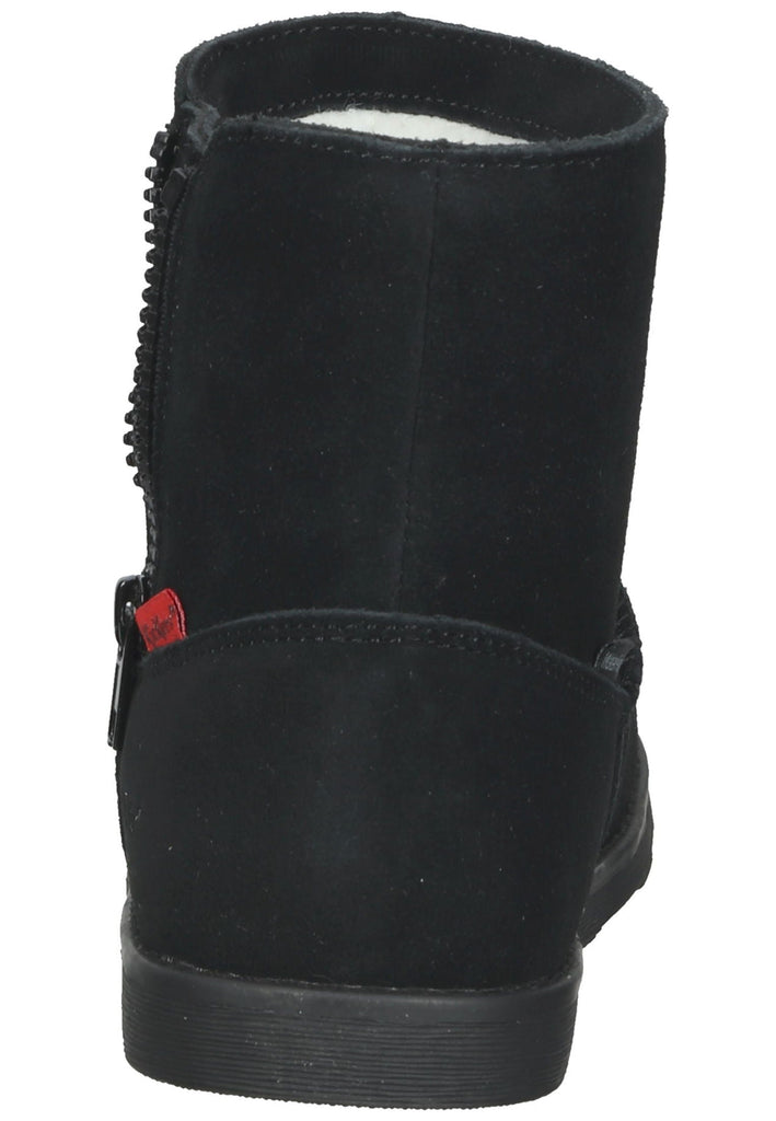 Kickers Stiefelette Leder Schwarz Warmfutter