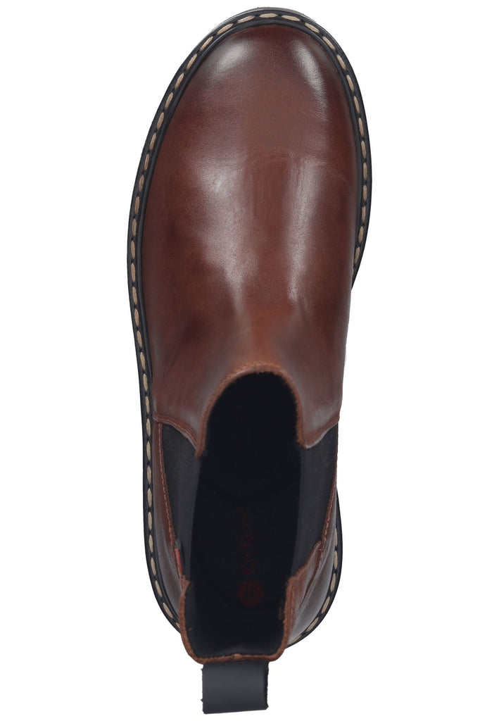 Kickers Stiefelette Leder/Textil Camel