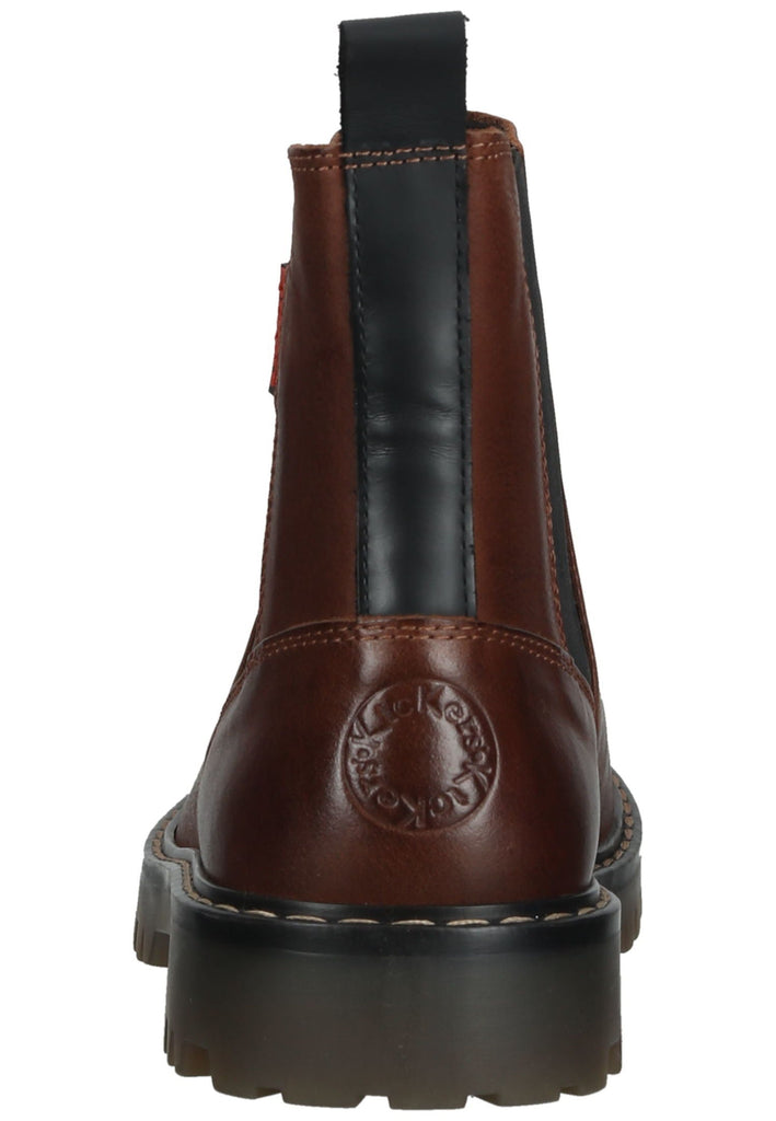 Kickers Stiefelette Leder/Textil Camel