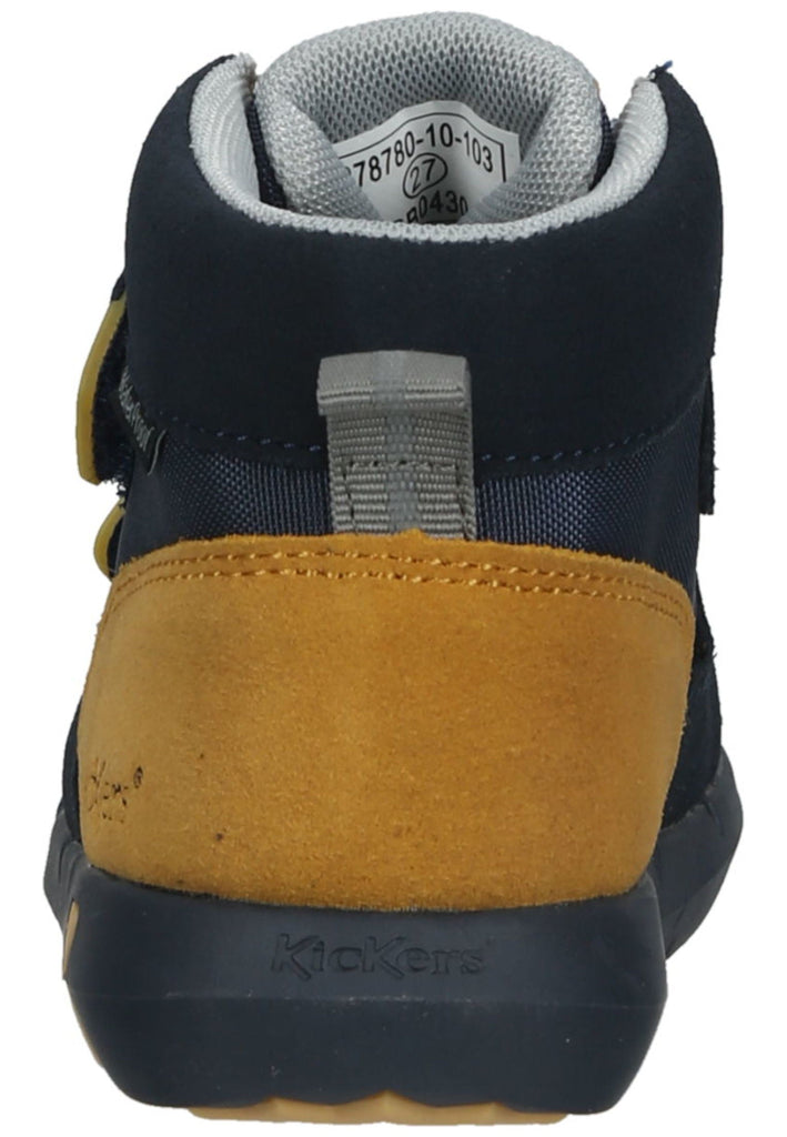 Kickers Stiefelette Leder/Textil Marine