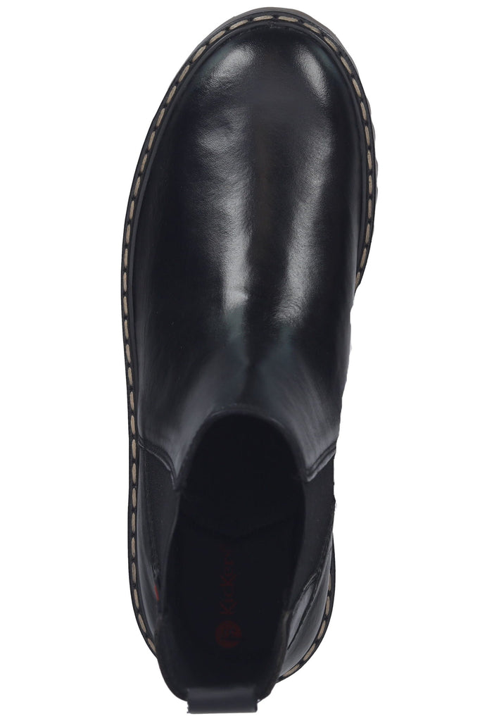 Kickers Stiefelette Leder/Textil Schwarz