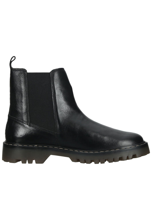 Kickers Stiefelette Leder/Textil Schwarz