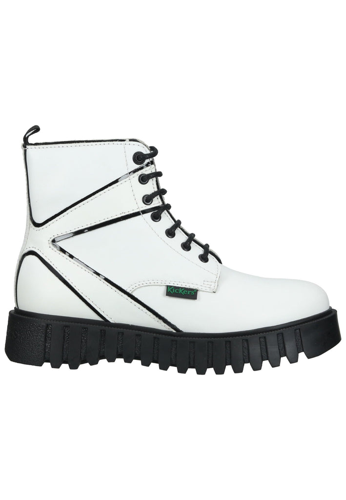Kickers Stiefelette Leder Weiß