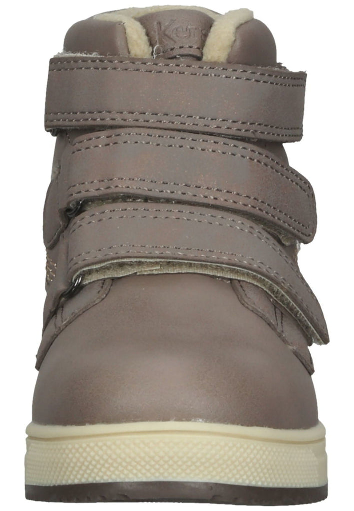 Kickers Stiefelette Lederimitat Beige Warmfutter