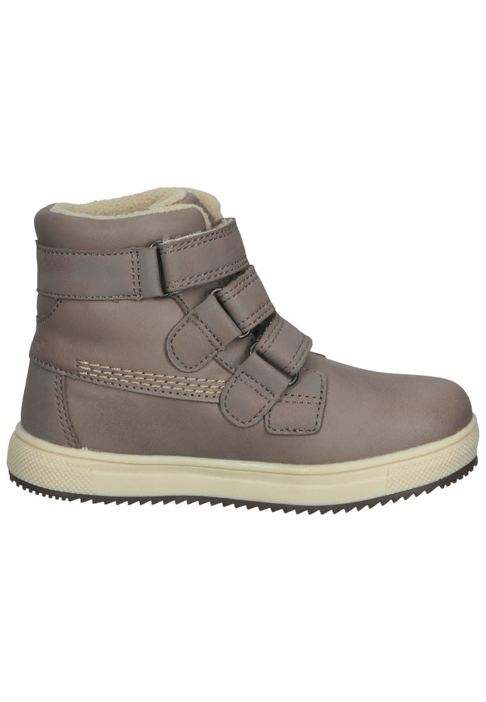 Kickers Stiefelette Lederimitat Beige Warmfutter