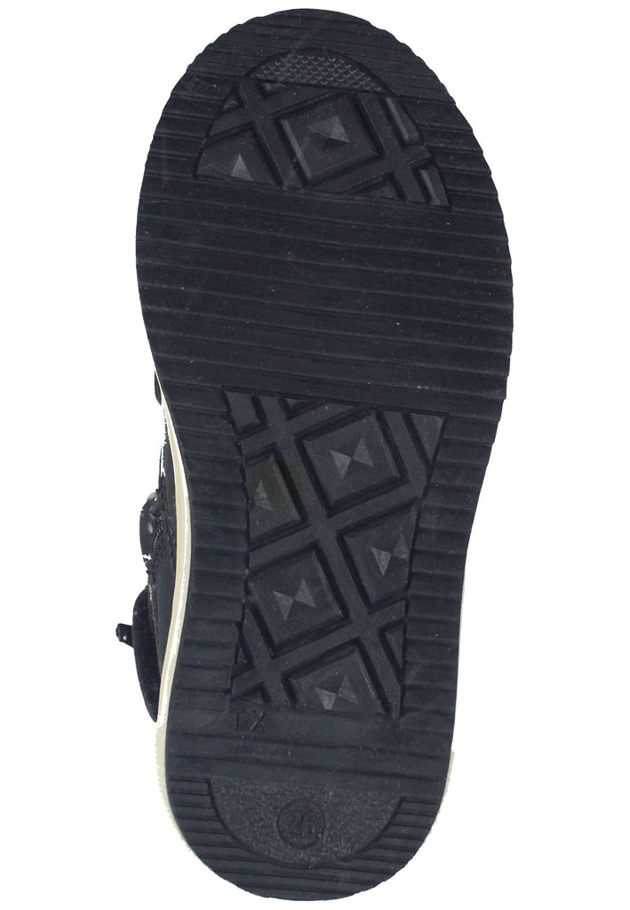 Kickers Stiefelette Lederimitat Schwarz