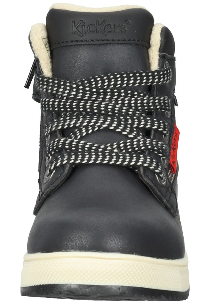 Kickers Stiefelette Lederimitat Schwarz