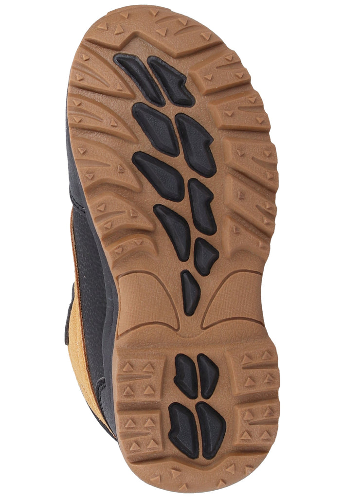 Kickers Stiefelette Lederimitat/Textil Braun Warmfutter