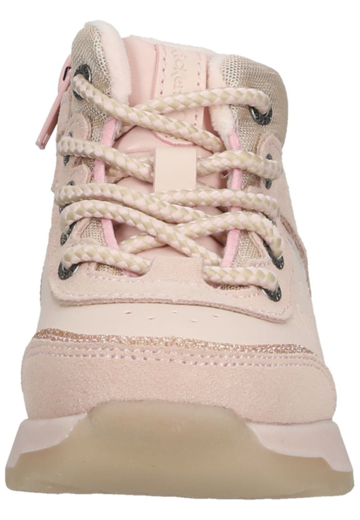 Kickers Stiefelette Lederimitat/Textil Rose
