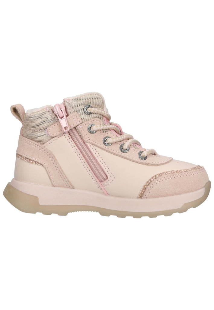 Kickers Stiefelette Lederimitat/Textil Rose