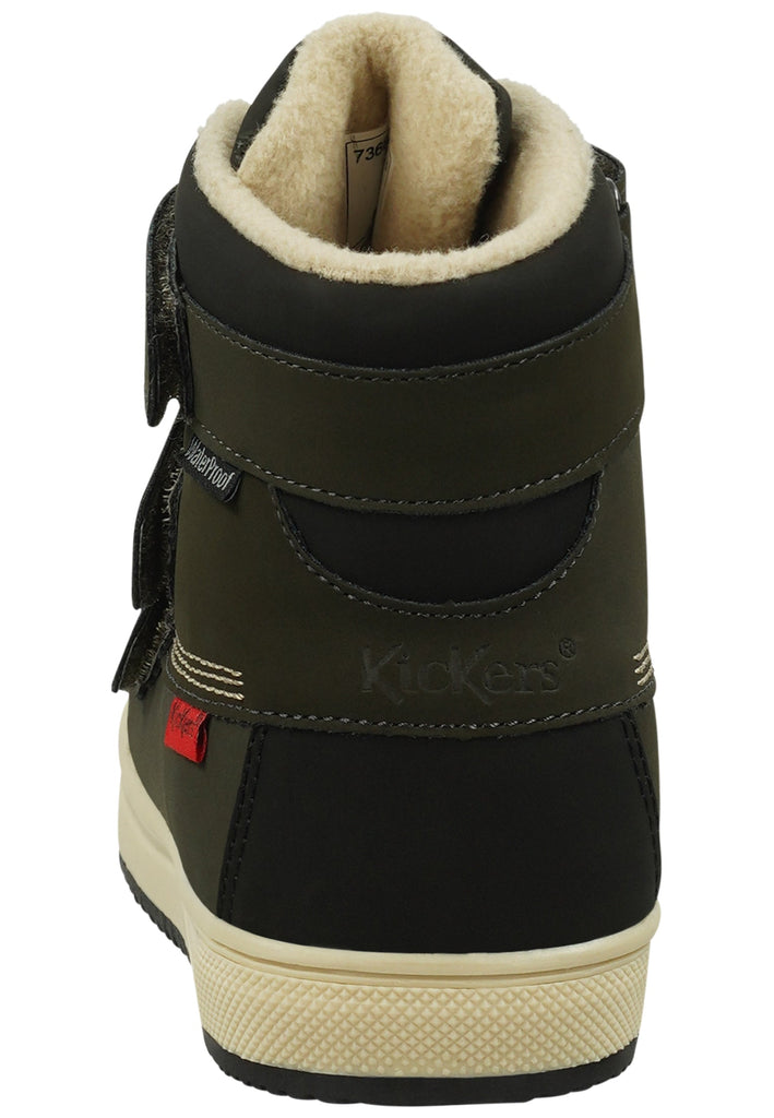Kickers Stiefelette Synthetik Khaki Warmfutter