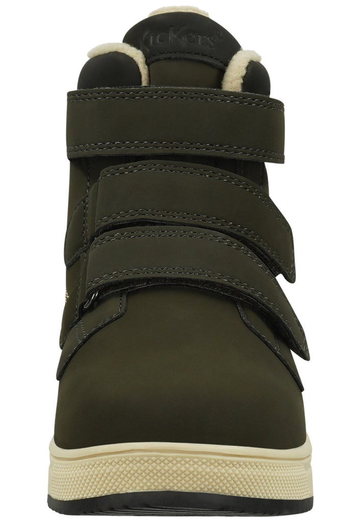 Kickers Stiefelette Synthetik Khaki Warmfutter