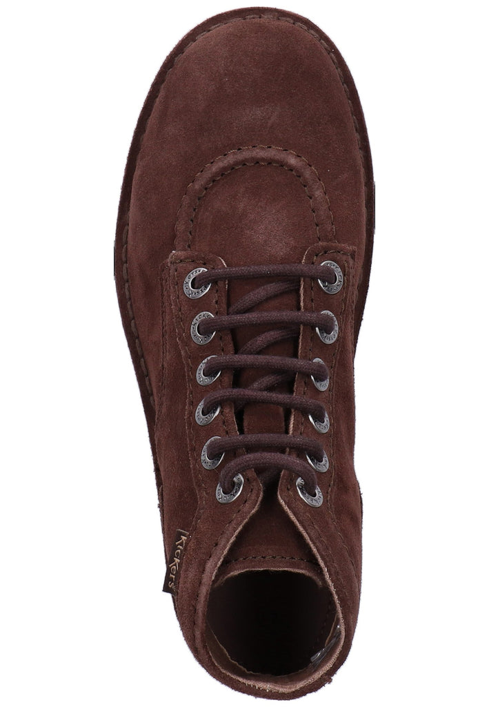 Kickers Stiefelette Veloursleder Braun