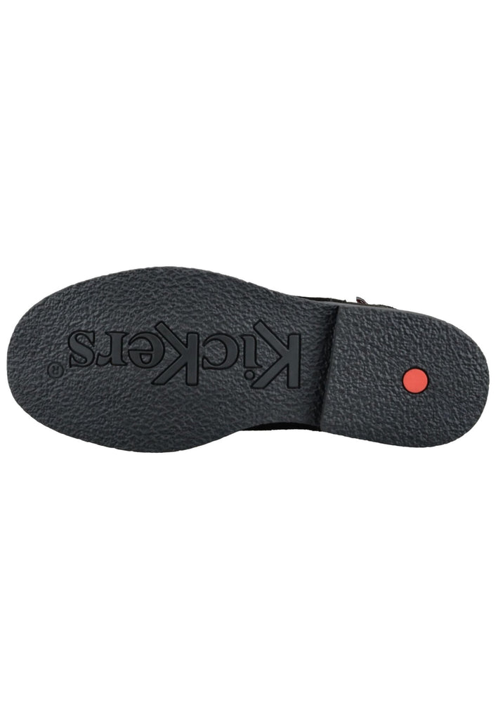 Kickers Stiefelette Veloursleder/Textil Schwarz