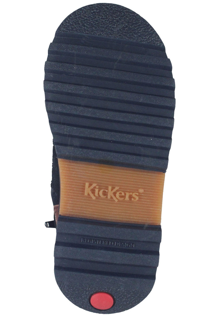 Stiefeletten Kickers Stiefelette Leder Marine