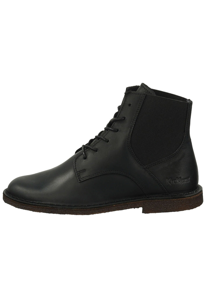 Stiefeletten Kickers Stiefelette Leder Schwarz